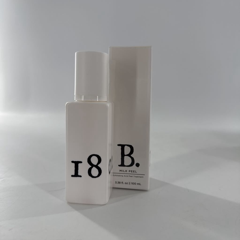 milk peel-acid peel treatment
