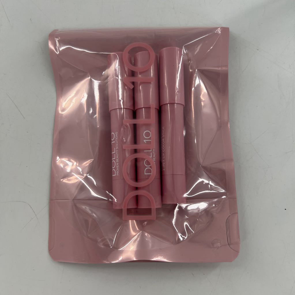 3-in-1 lip color stick-assorted colors