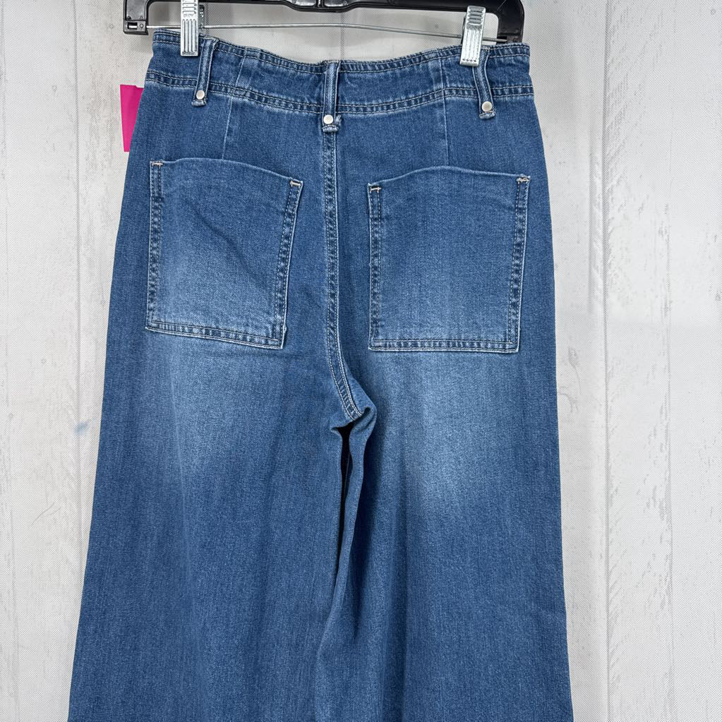 2 wide leg jeans