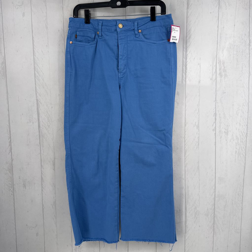 11 Cropped High-Rise garment dyed jean