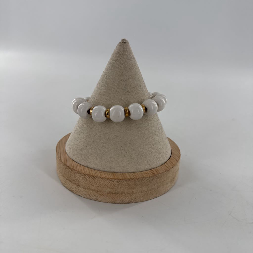 beaded stretch bracelet