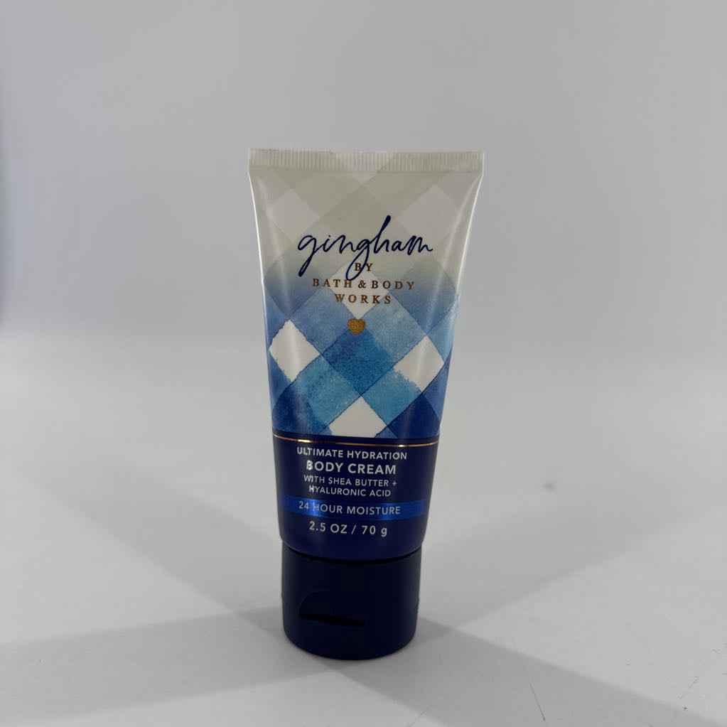 body cream-gingham