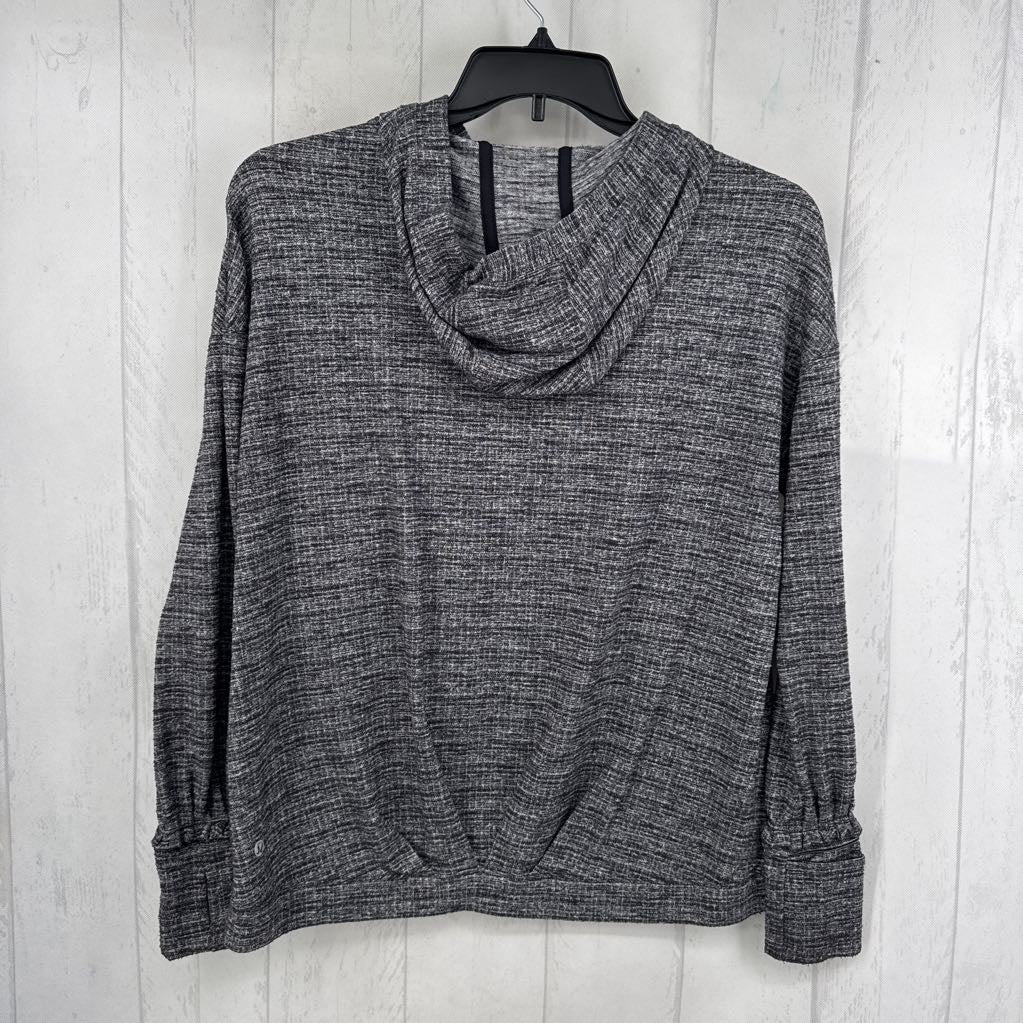 8 hooded l/s pullover