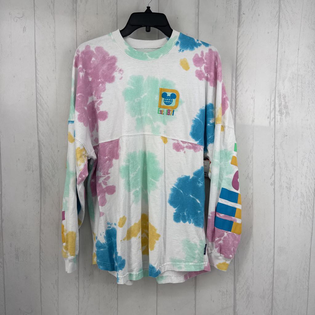 M tie-dye l/s tee