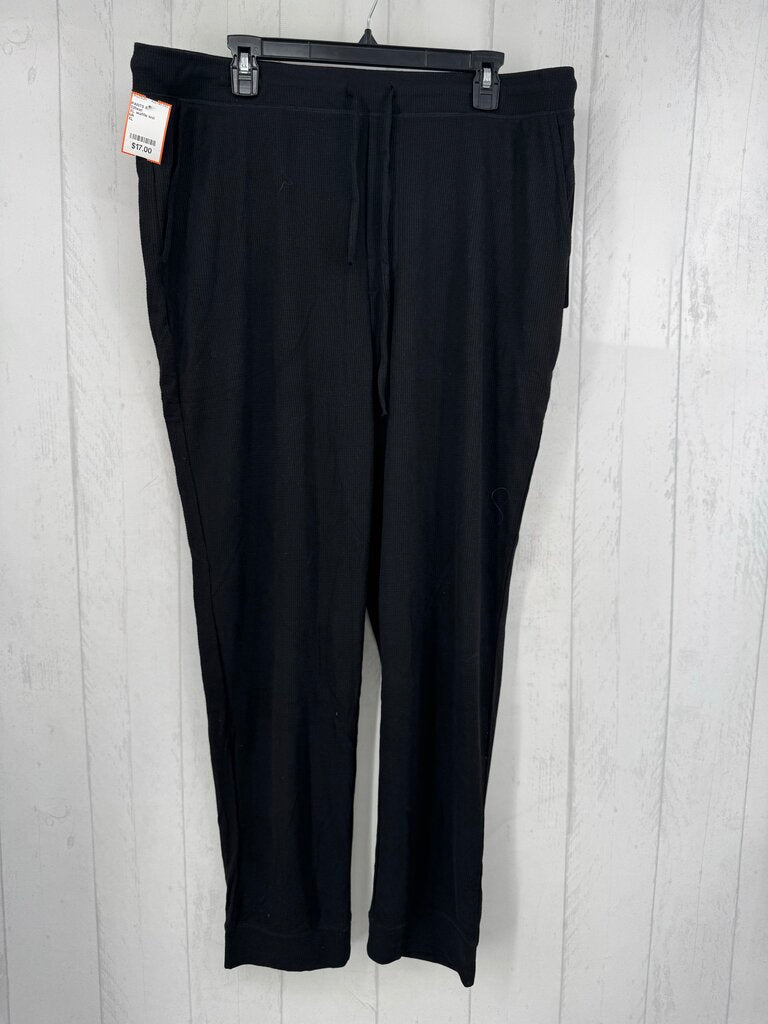 XL waffle knit joggers