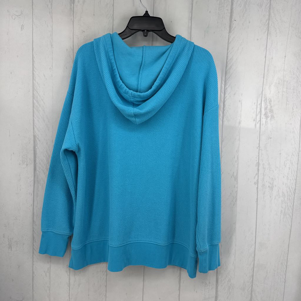 XL ribbed 1/2 zip pullover