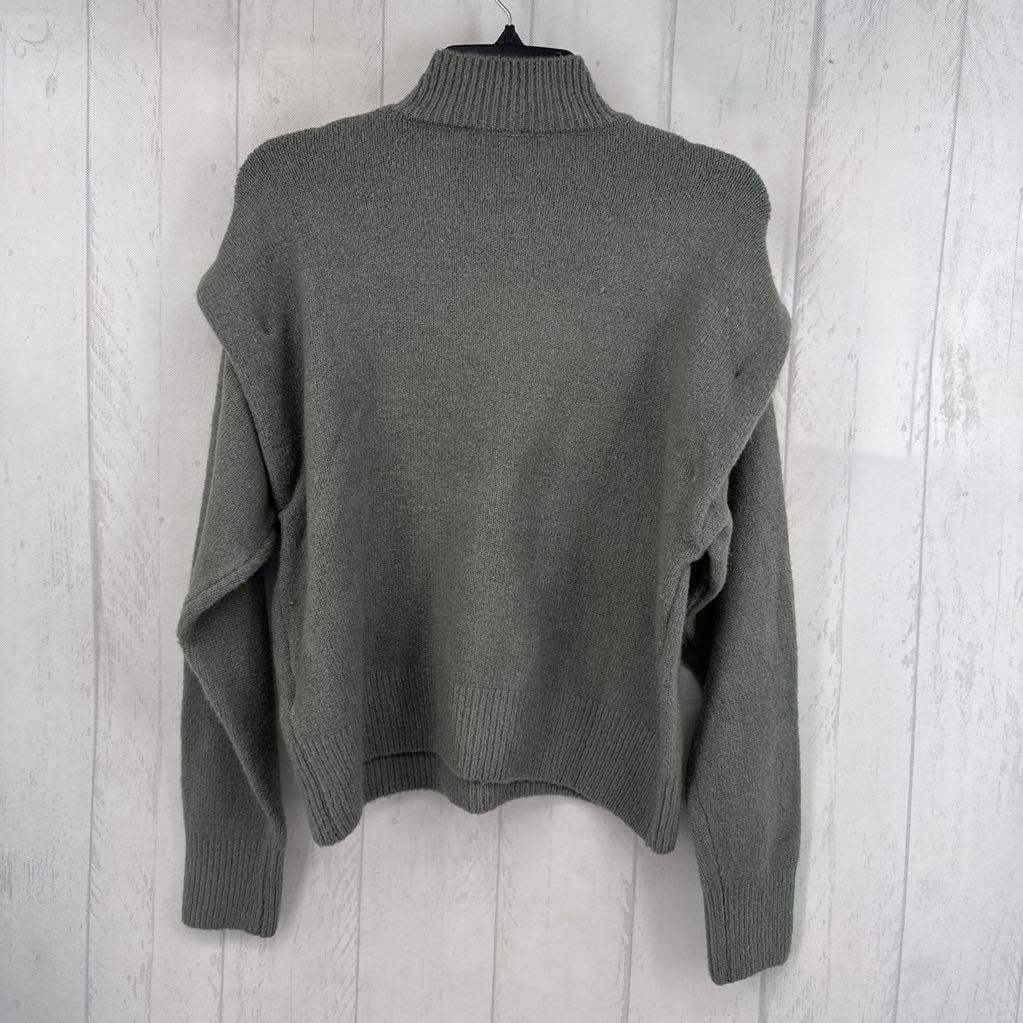 M mockneck sweater