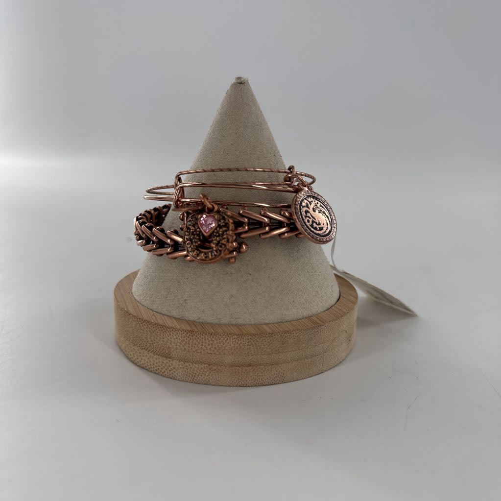 bronze charm bracelet stack-game of thrones