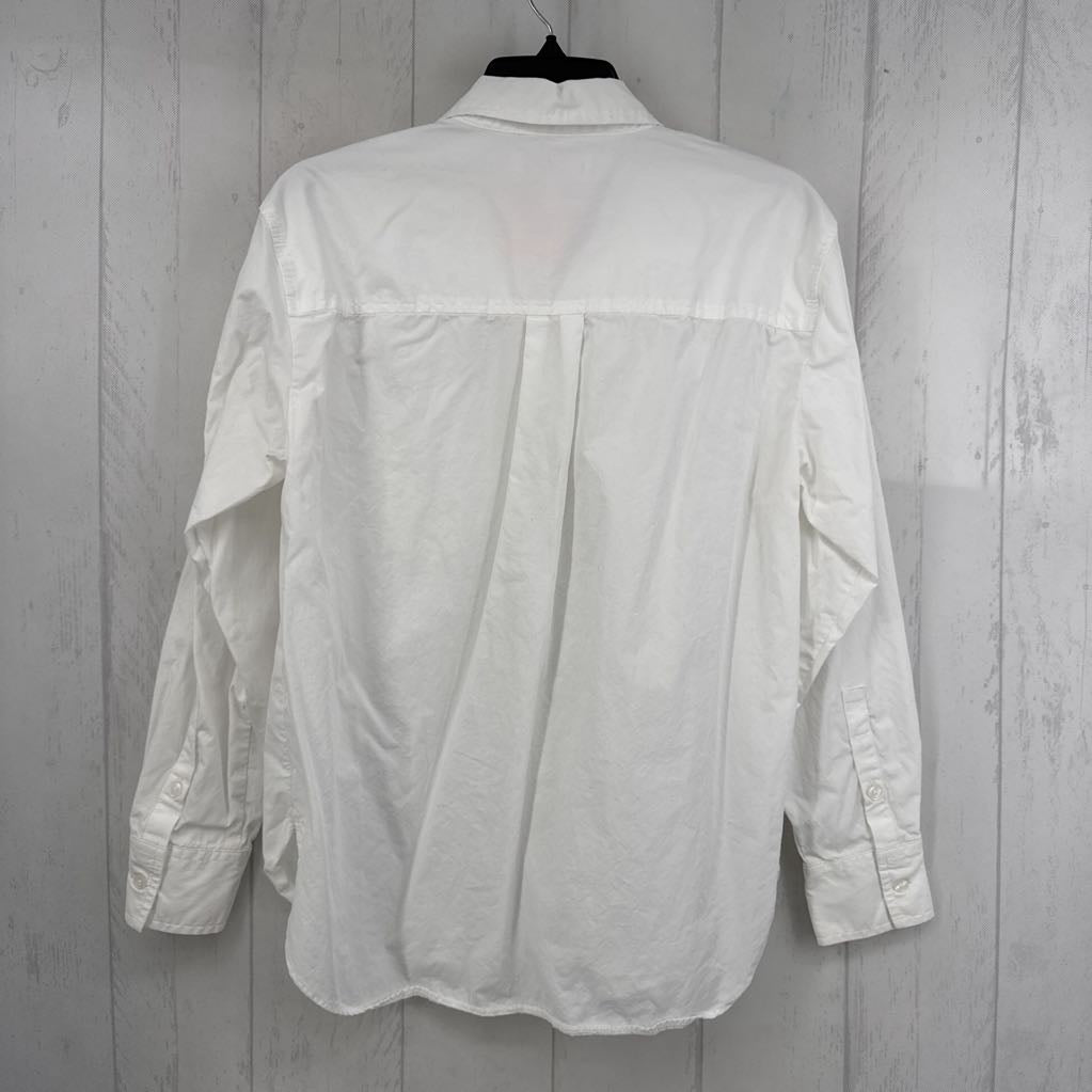 M button down l/s top