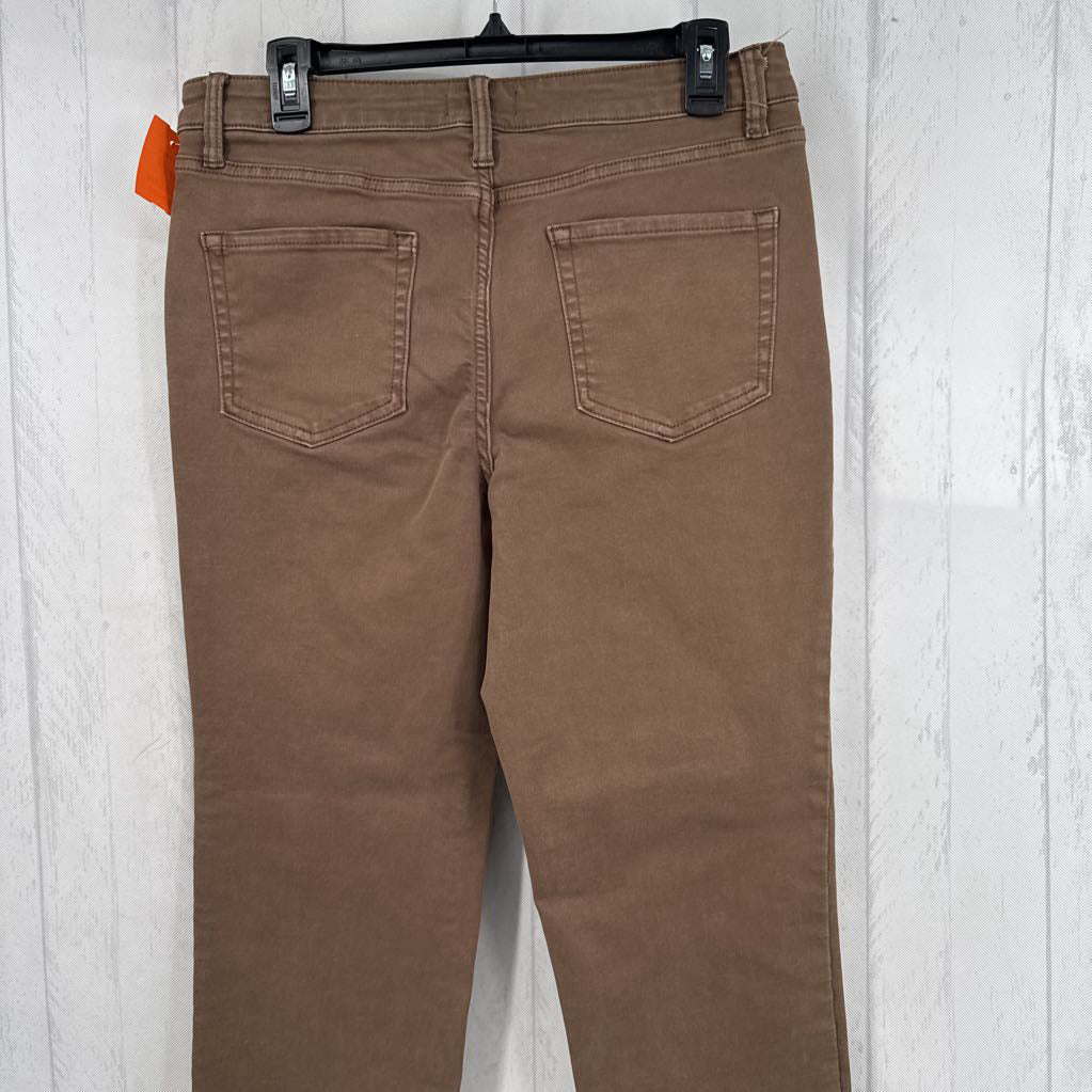10 slim straight ankle jean