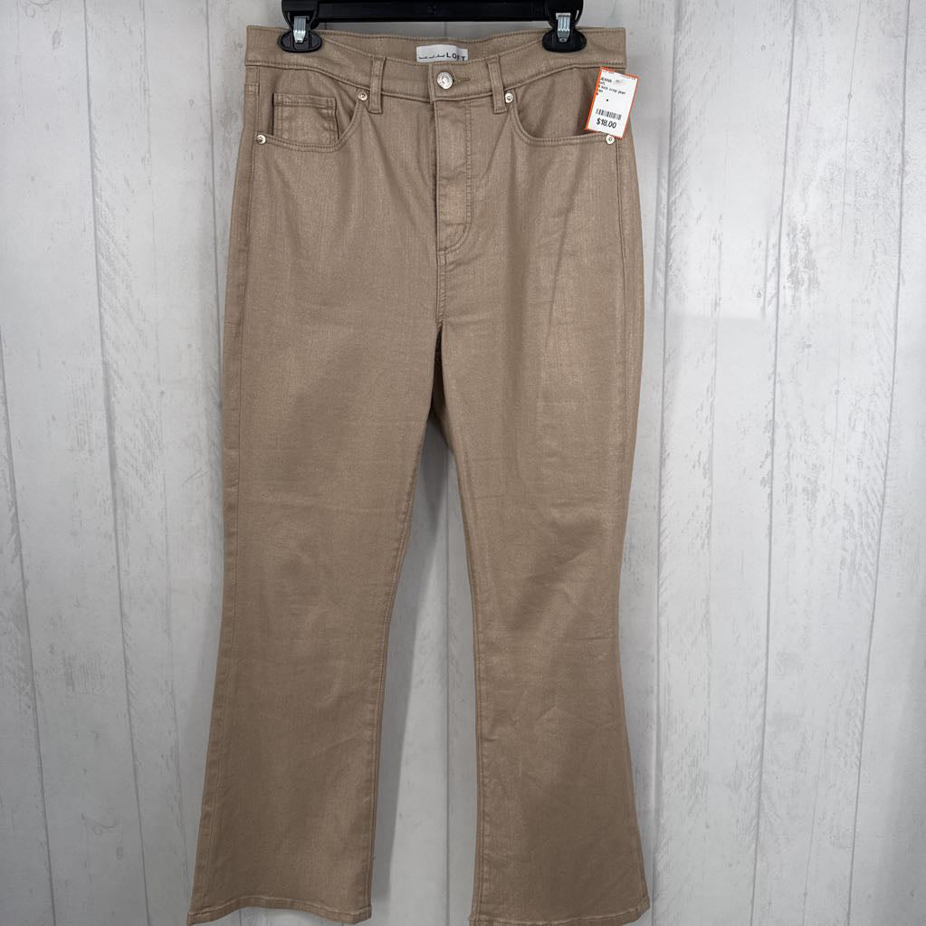 6 kick crop jean