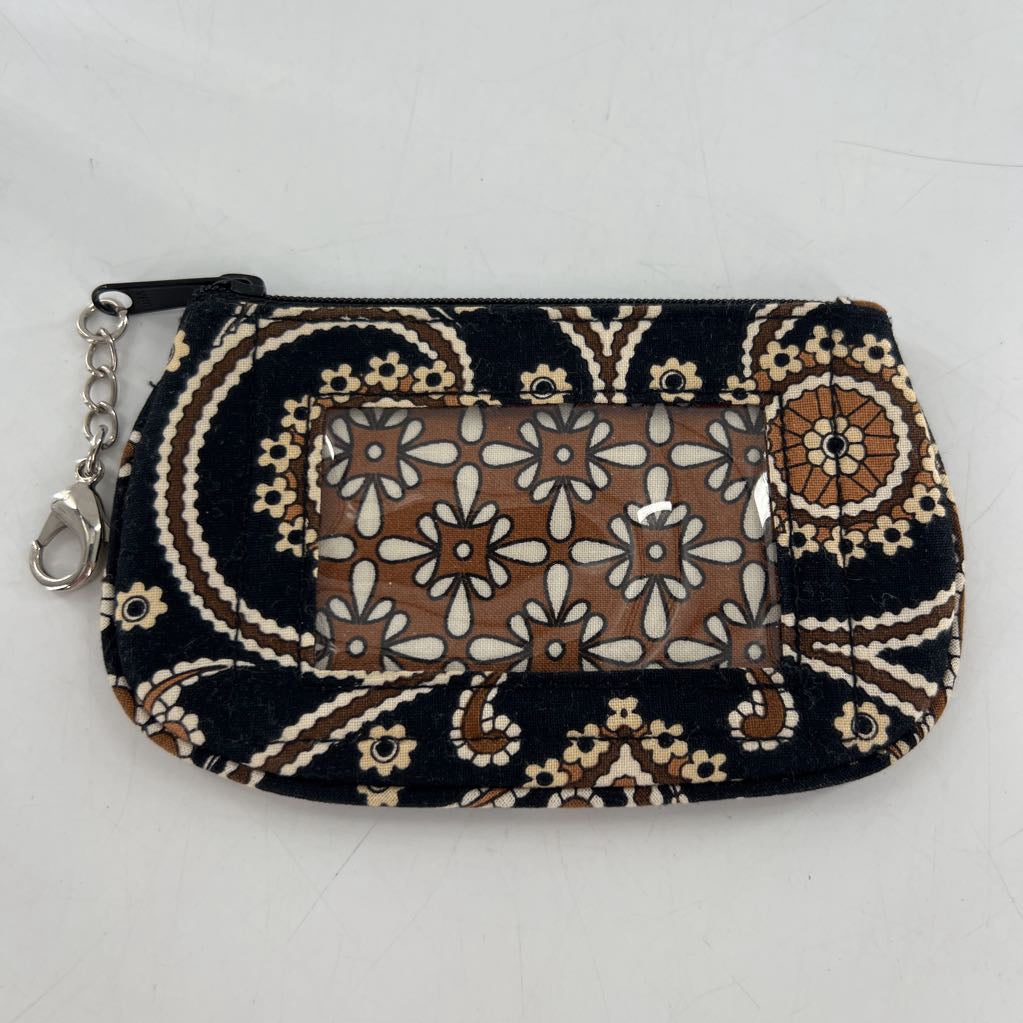 quilted keychain wallet