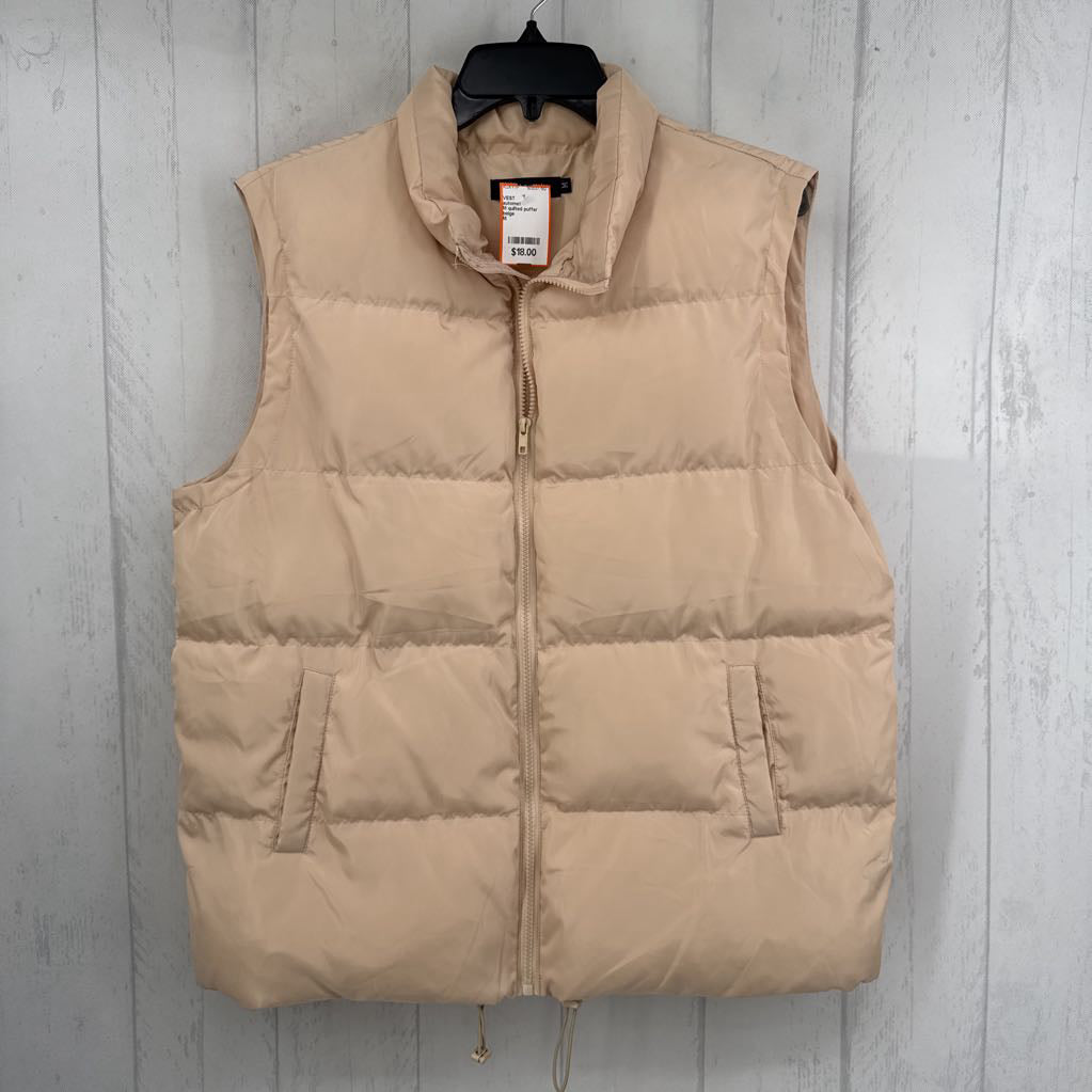 M quilted puffer vest