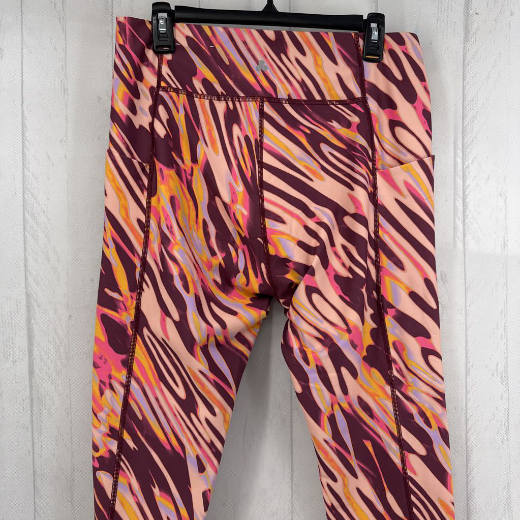 XXL colorful hi-rise legging