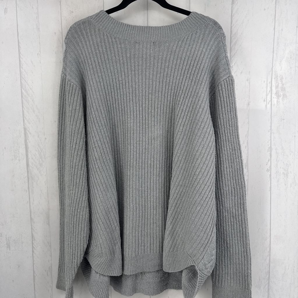 3X cable knit sweater