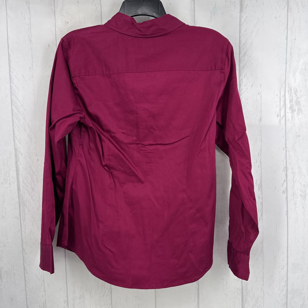 M button down l/s top