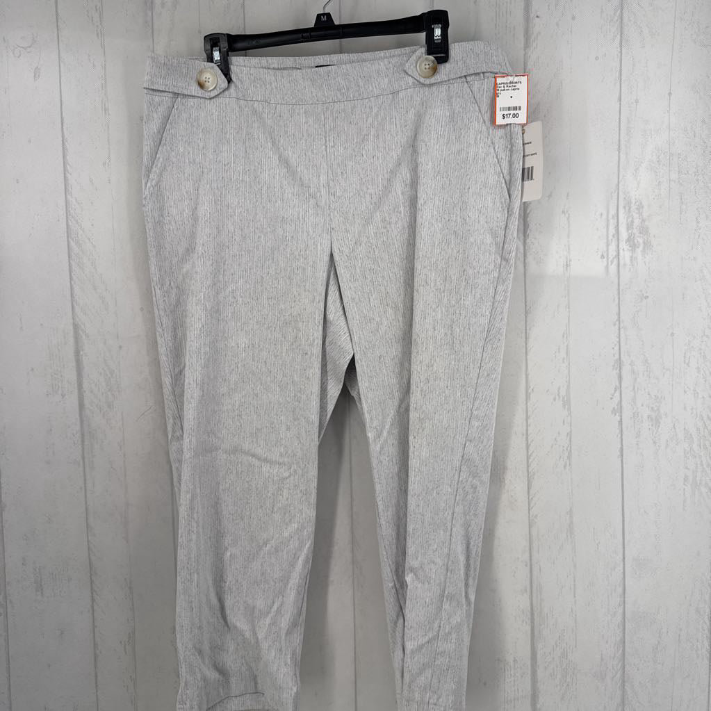 16 pull-on capris