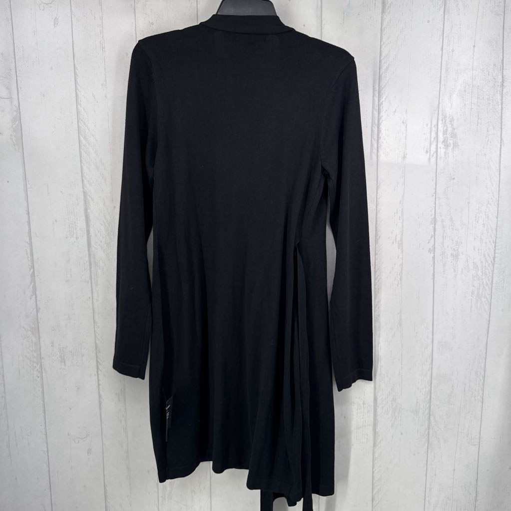 M knit l/s wrapdress