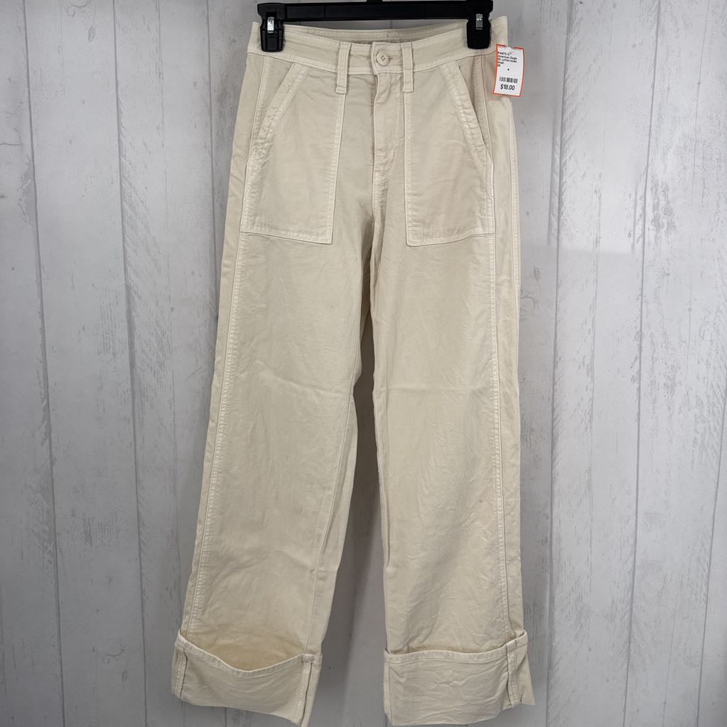 00 cuffed khaki pant