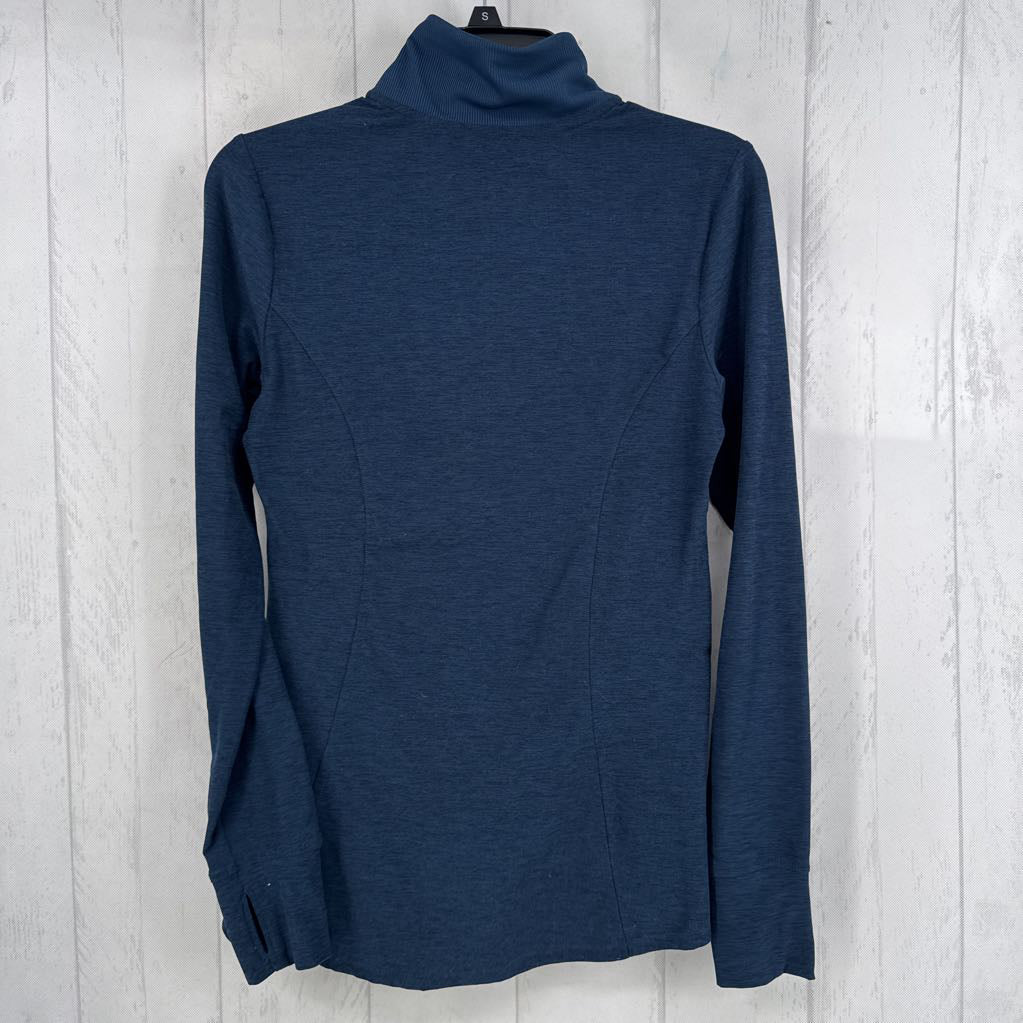 S quarter zip l/s top