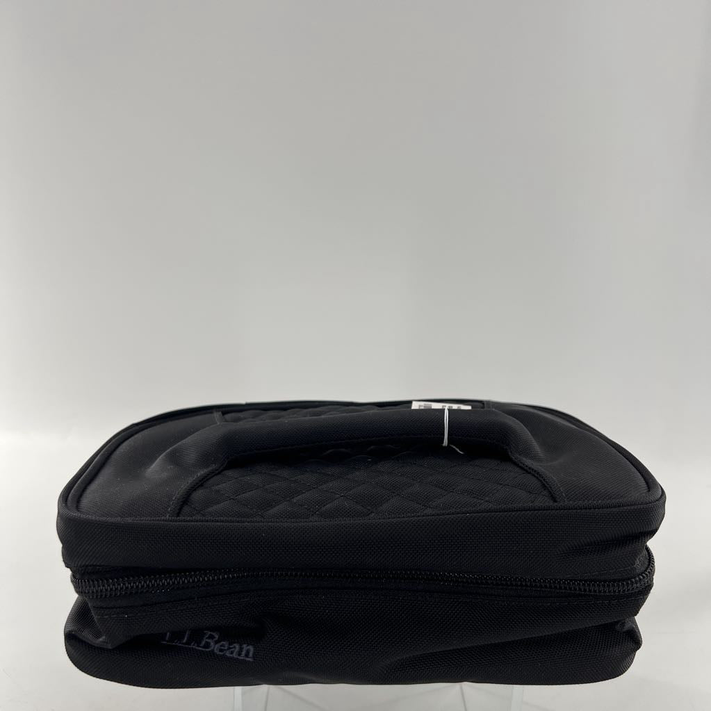 quilted zip around cosmetic pouch