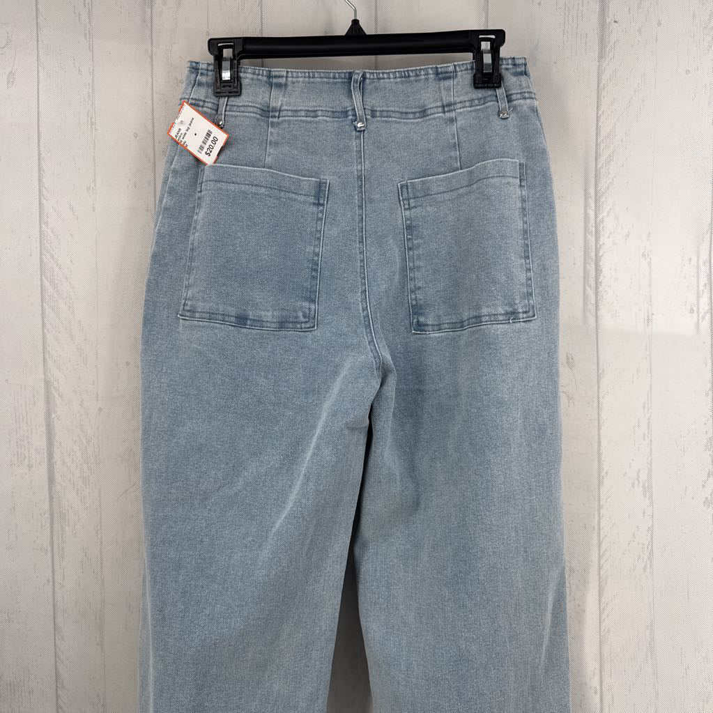 M wide leg jeans
