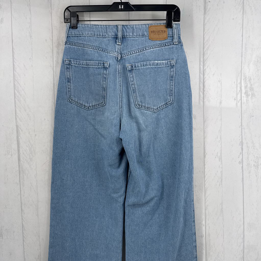 0 hi-rise wide leg jeans