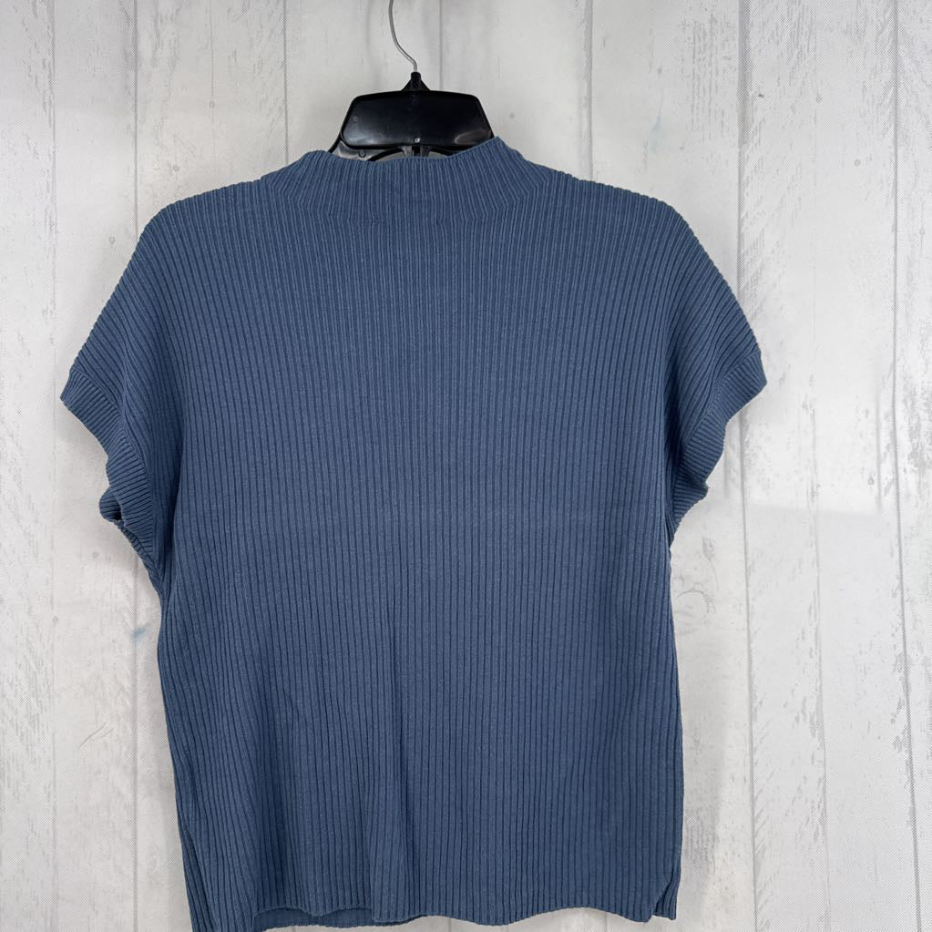 Sp ribbed cap slv top