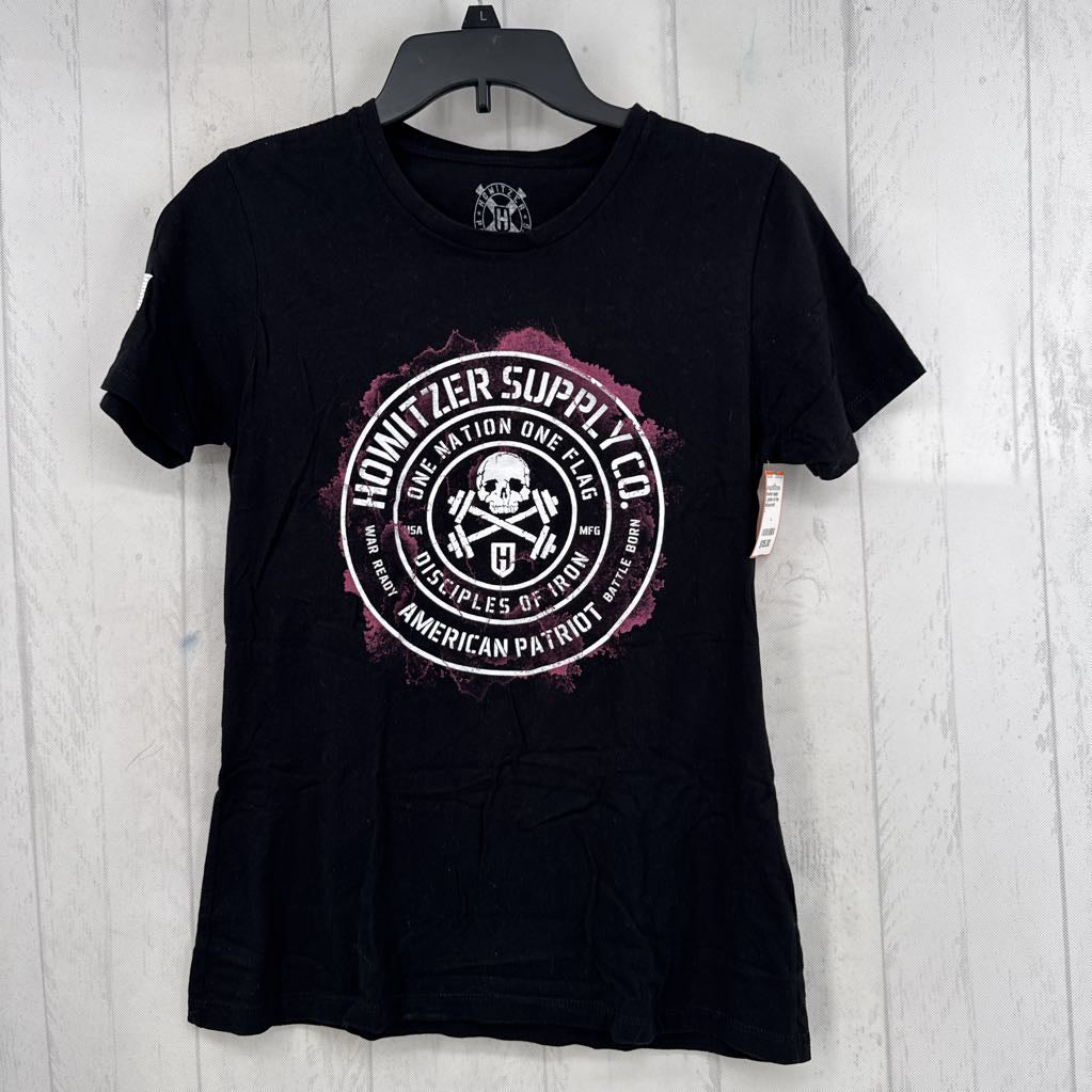 L graphic s/s tee-howitzer supply