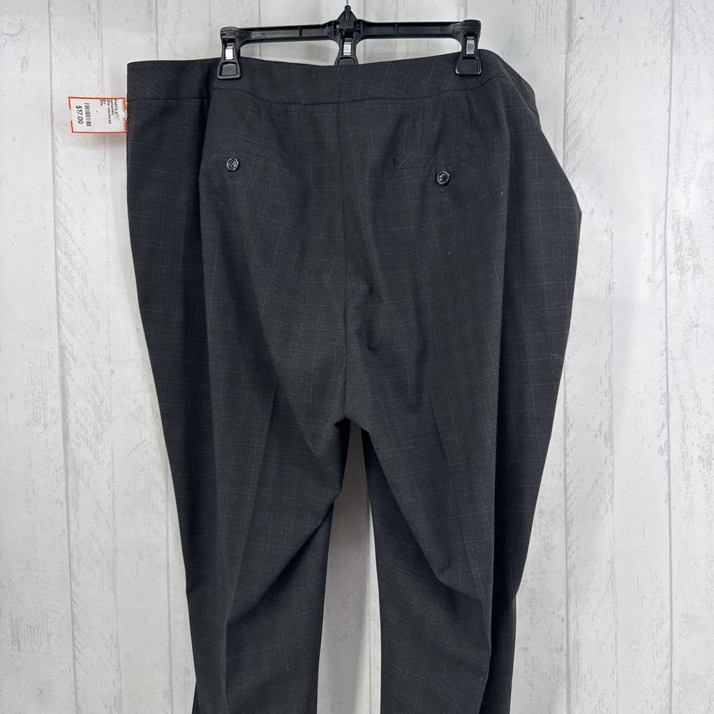 20w checkered classic trouser