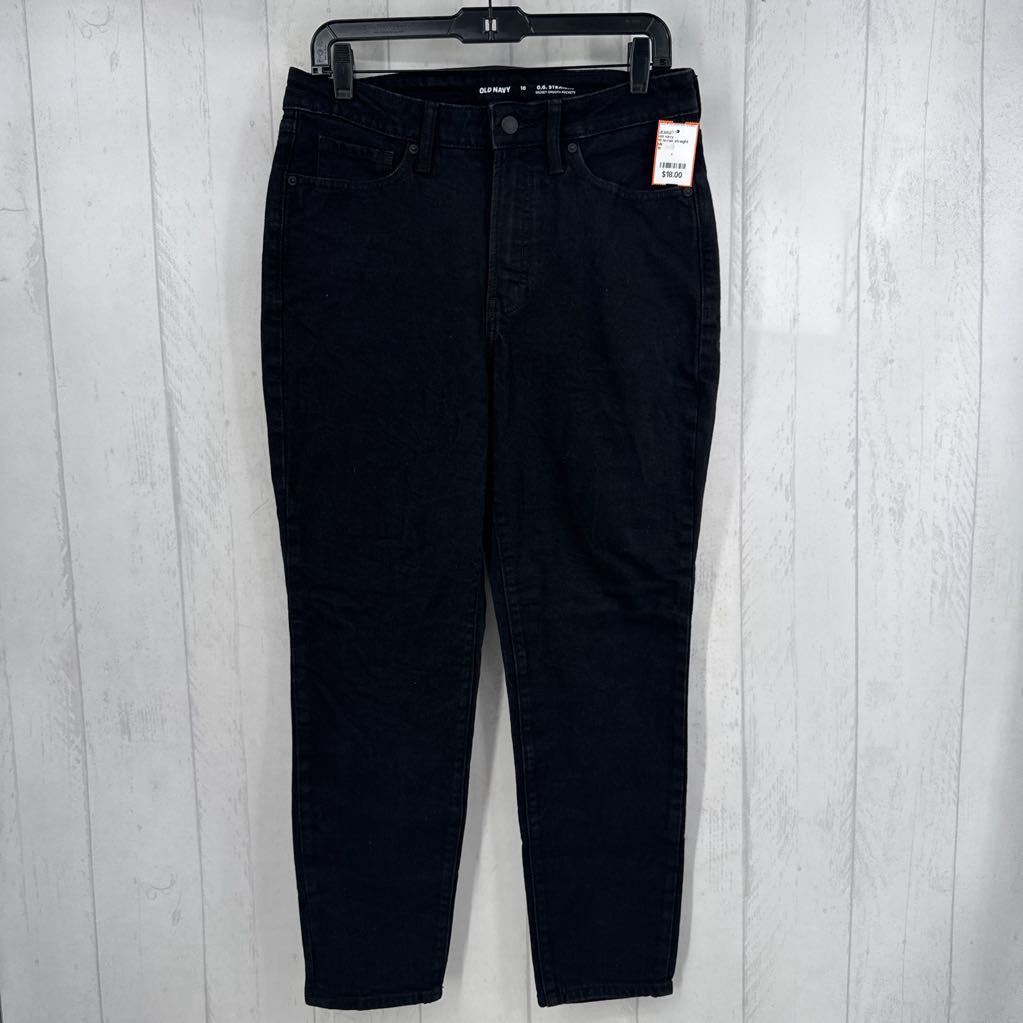 10 hi-rise straight leg jean