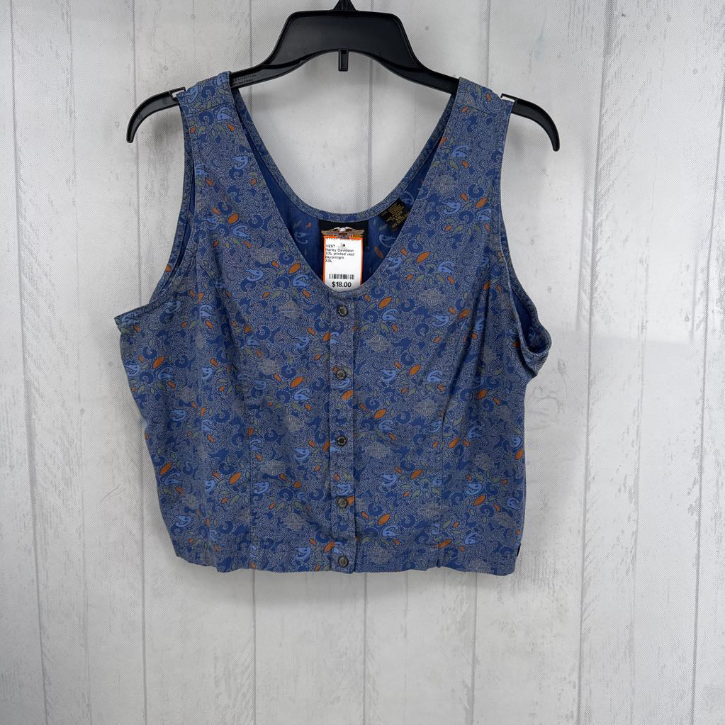 XXL printed vest