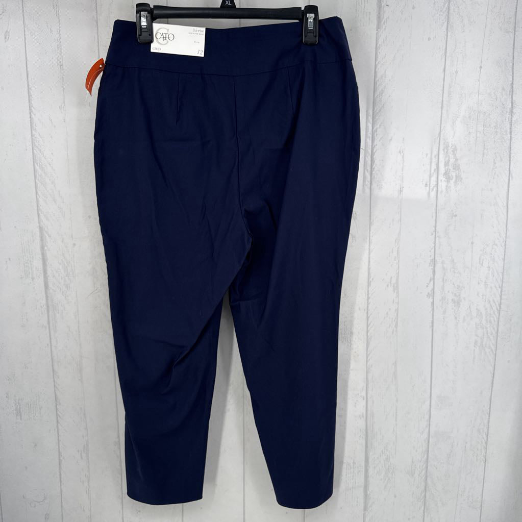 12 hi-rise crop pant