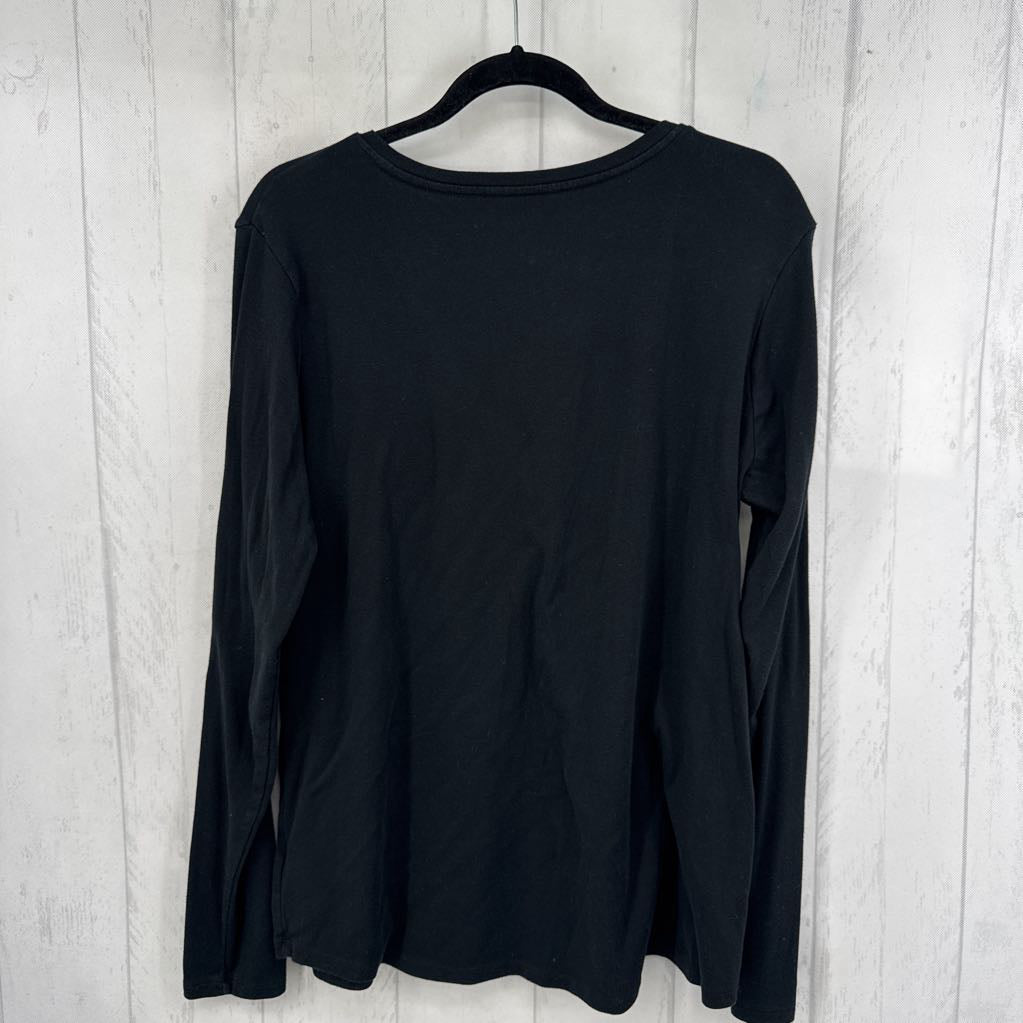 XXL v-neck l/s tee