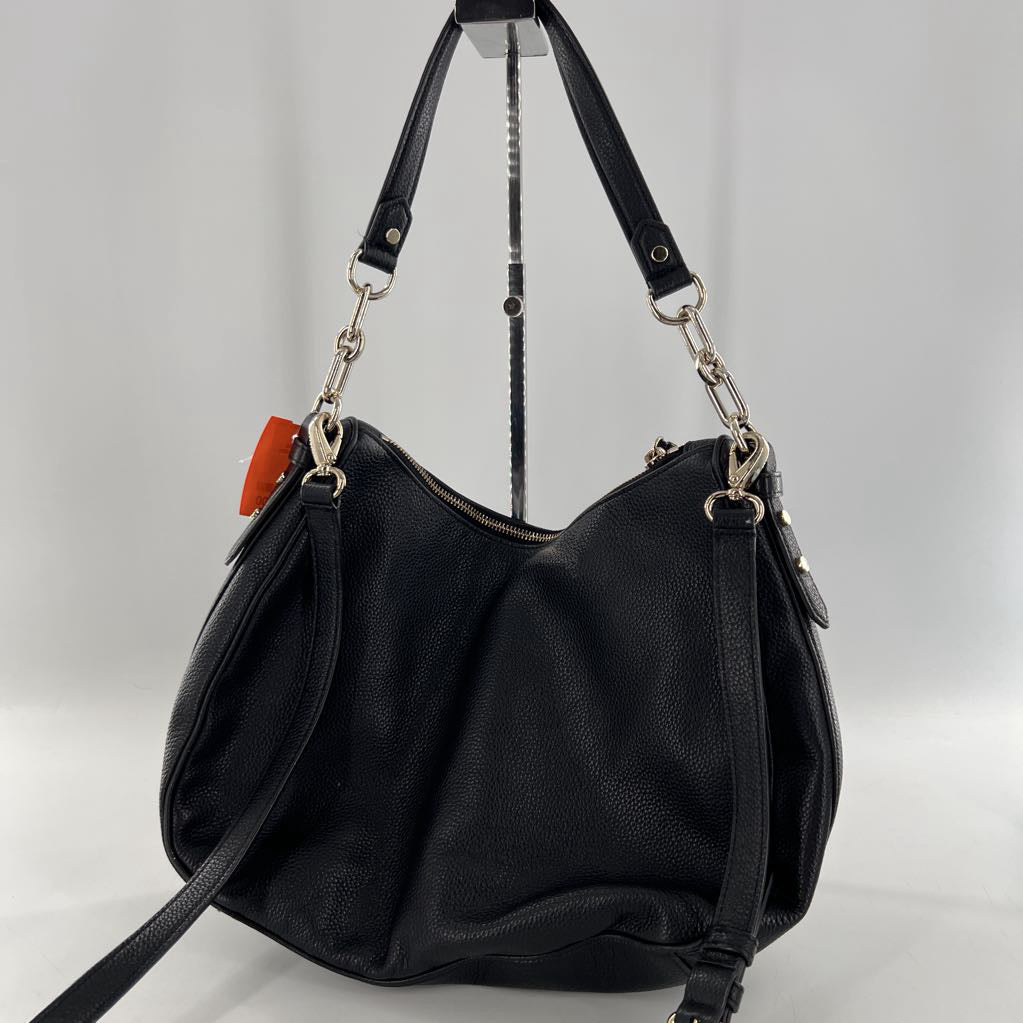 pebbled hobo shoulder bag