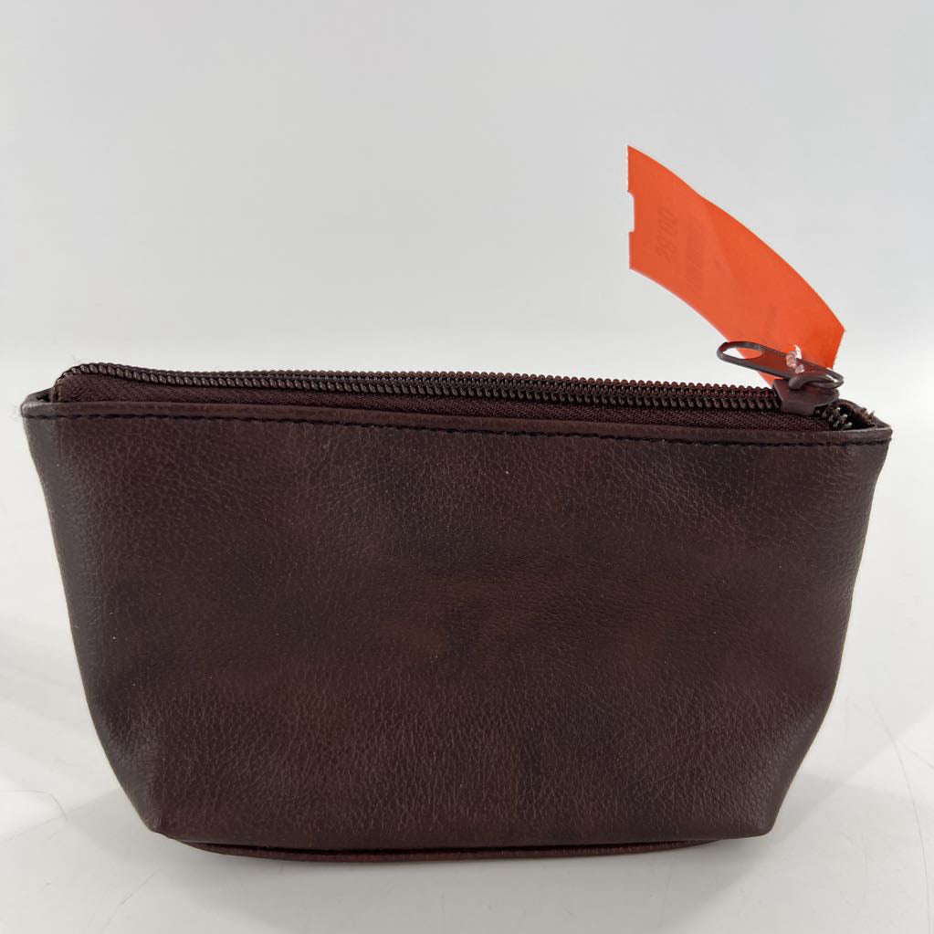 vegan leather pouch