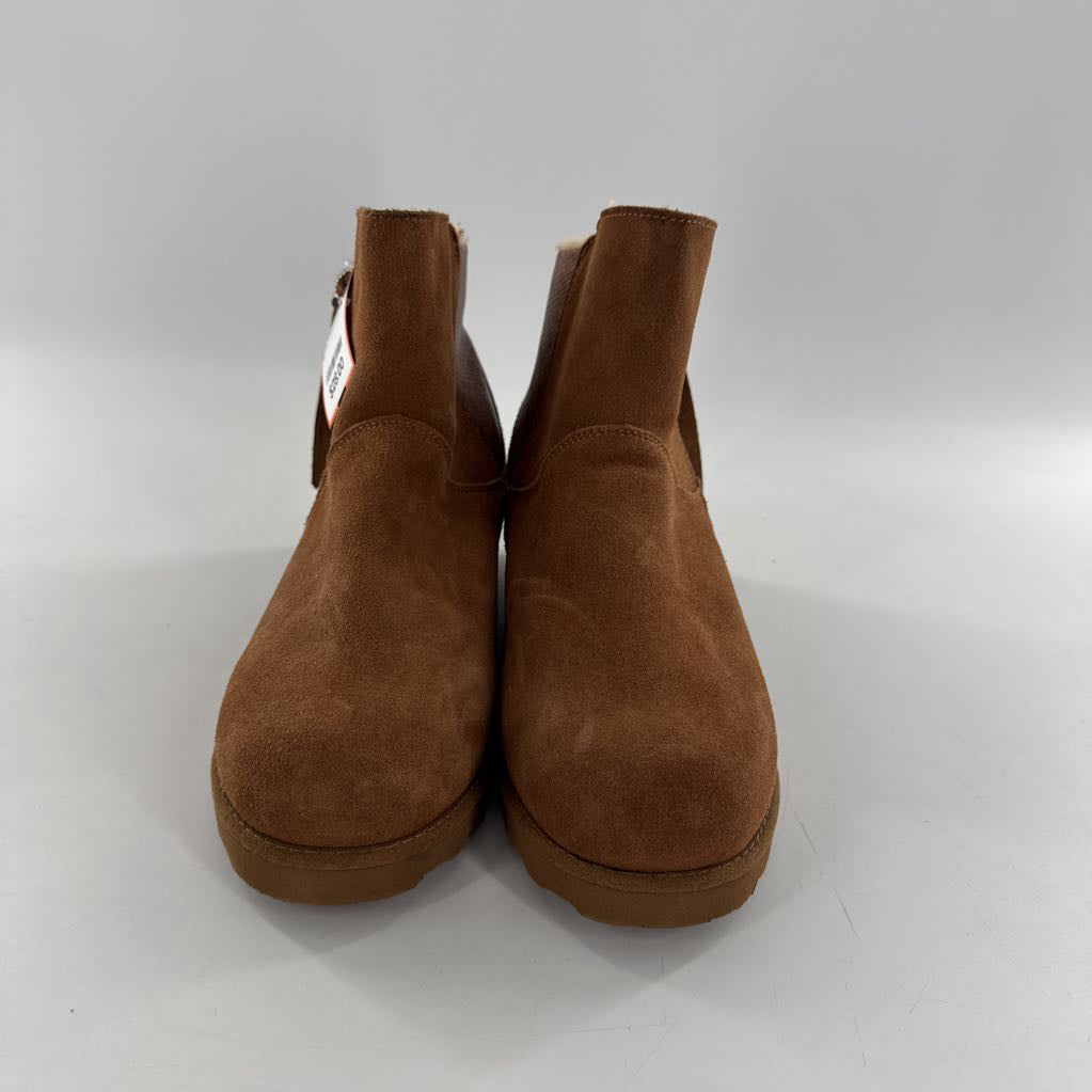 9 snakeskin embossed side zip ankle boots