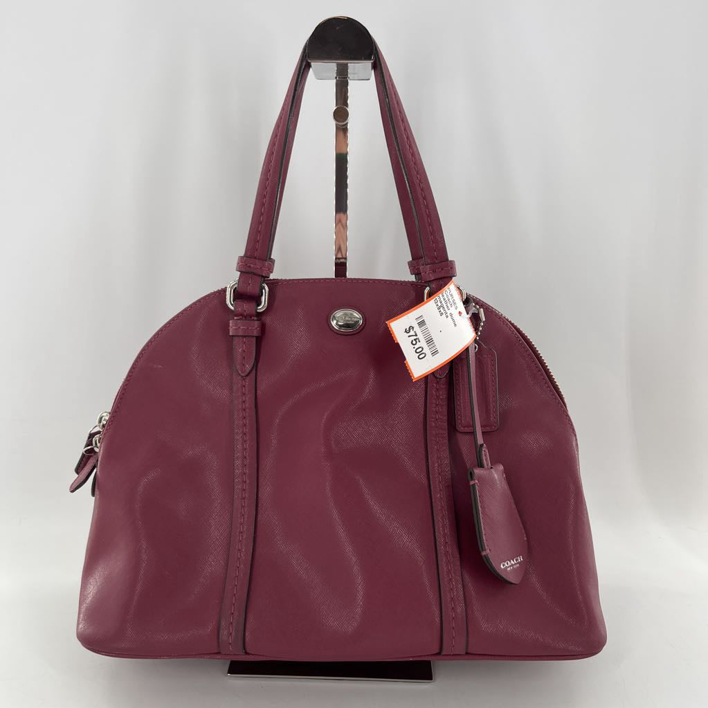 2014 Coach Peyton Cora Domed Satchel