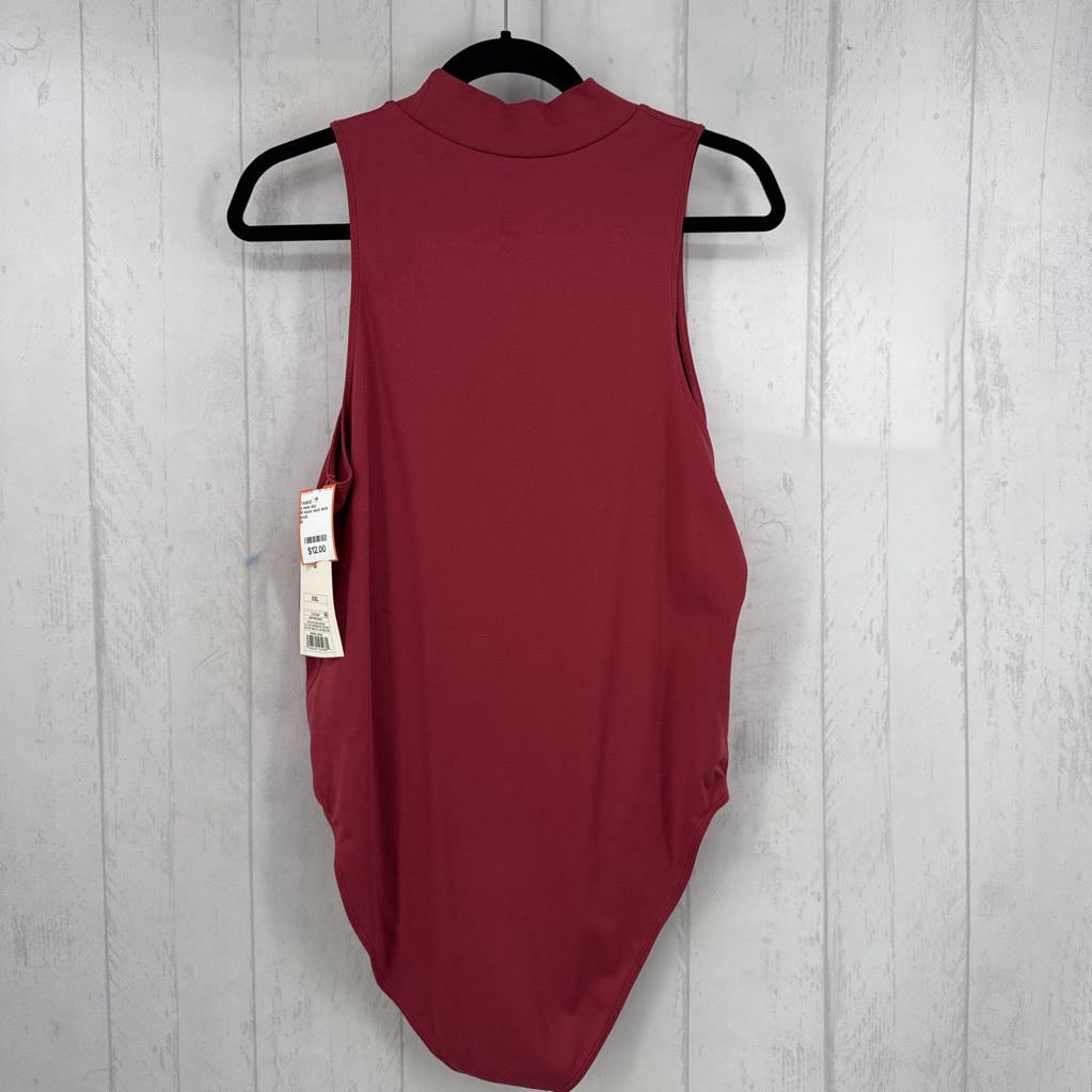 M mock neck slvls bodysuit