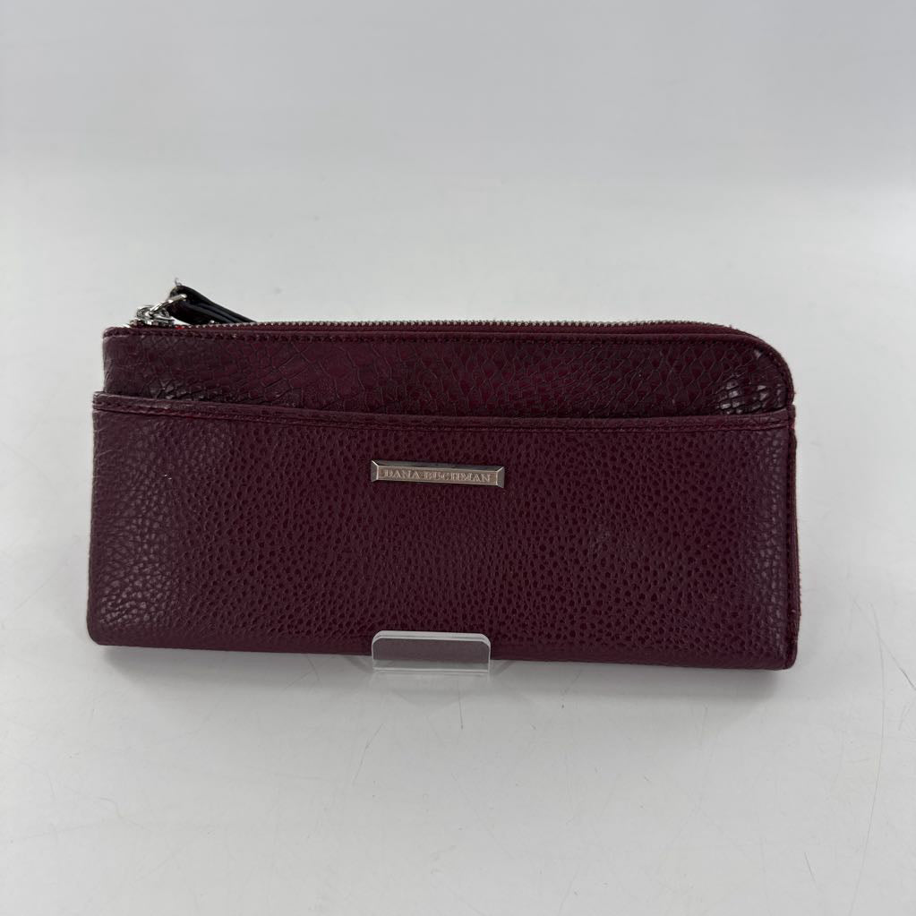 vegan leather embossed wallet/wristlet