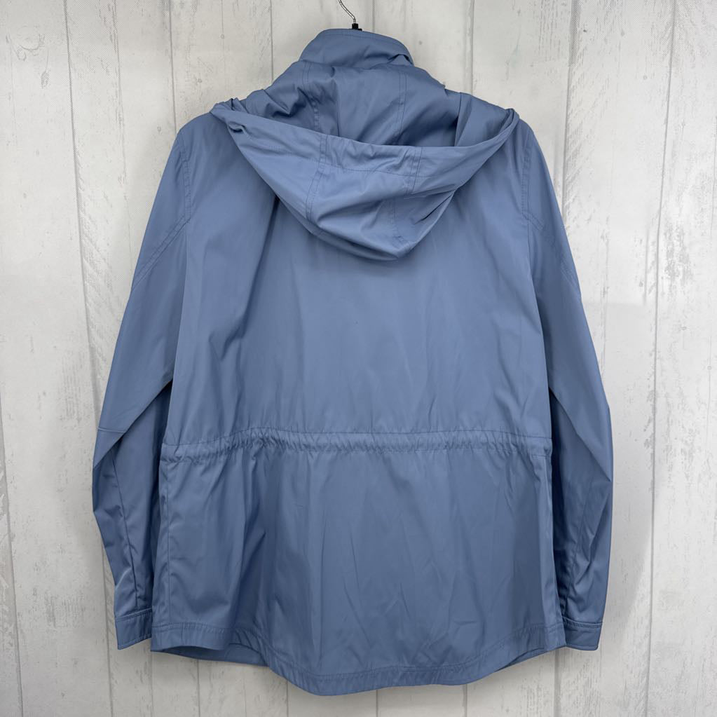 12 hooded rain jacket