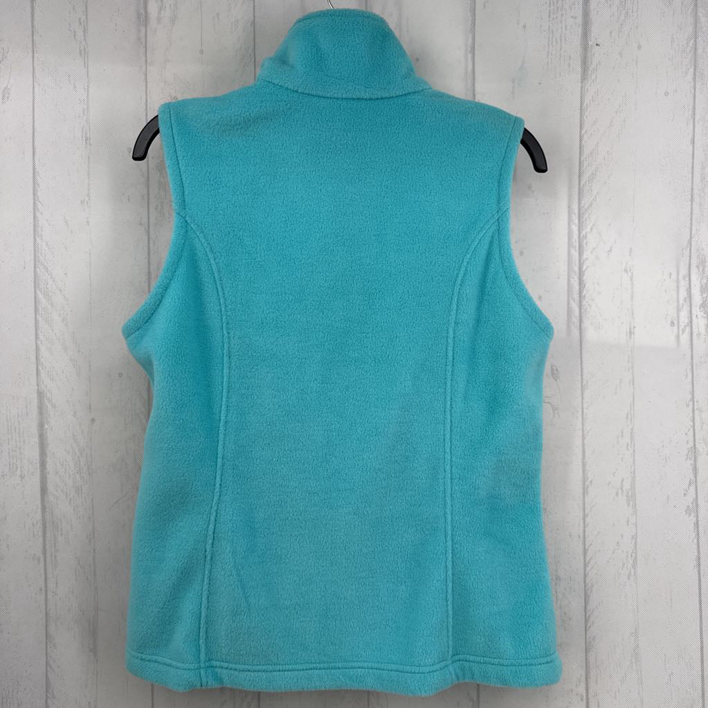 M fleece zip-up vest