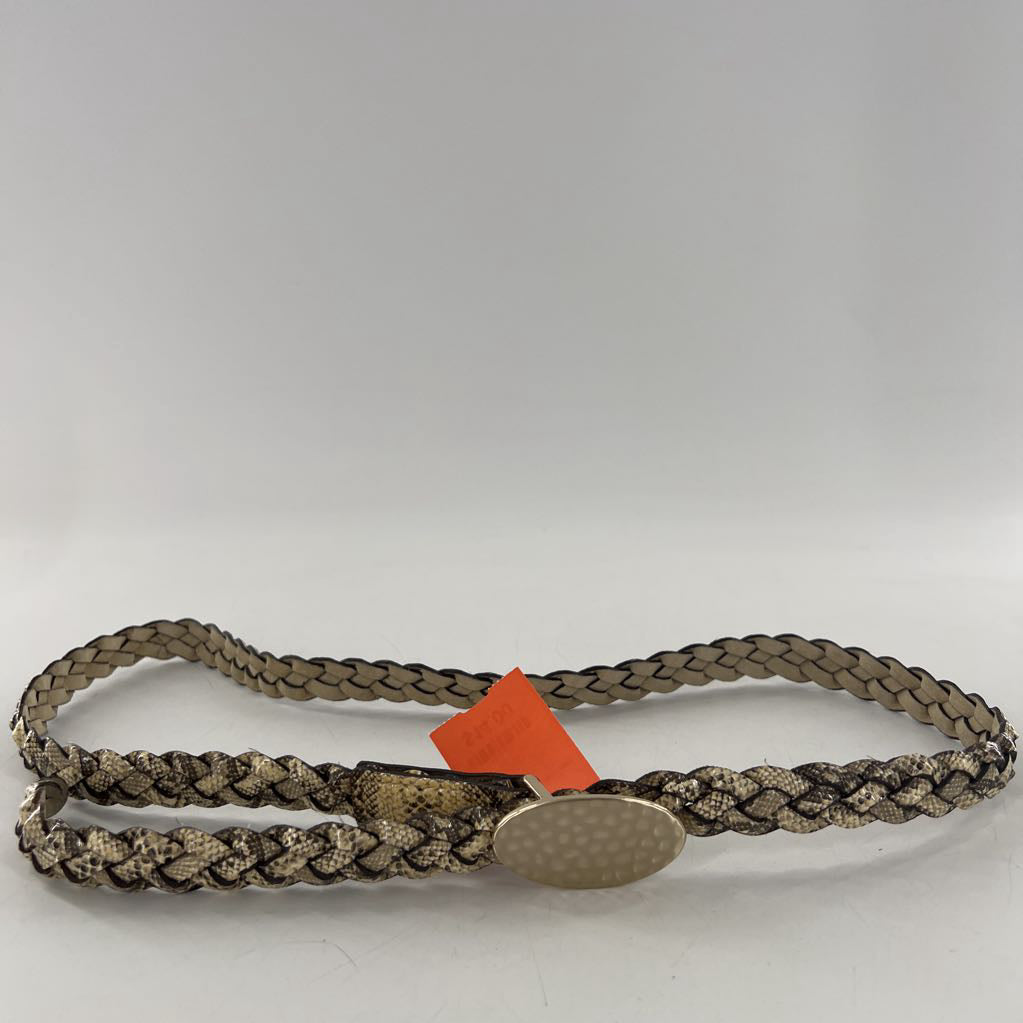 L/XL python woven belt