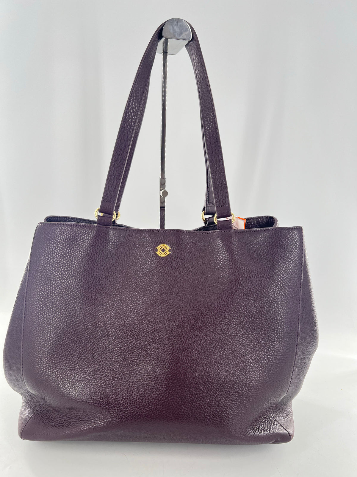 leather laptop tote