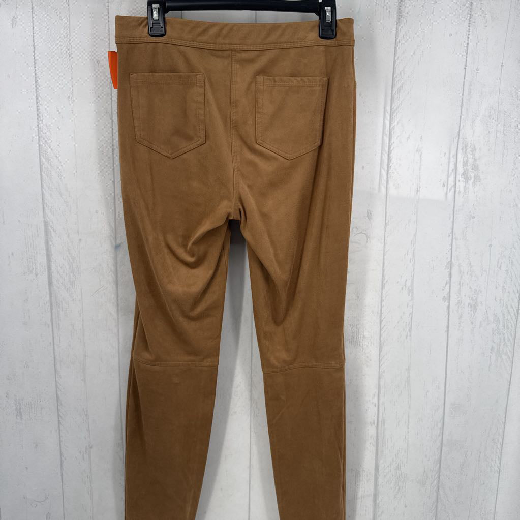 L pull-on faux suede pant