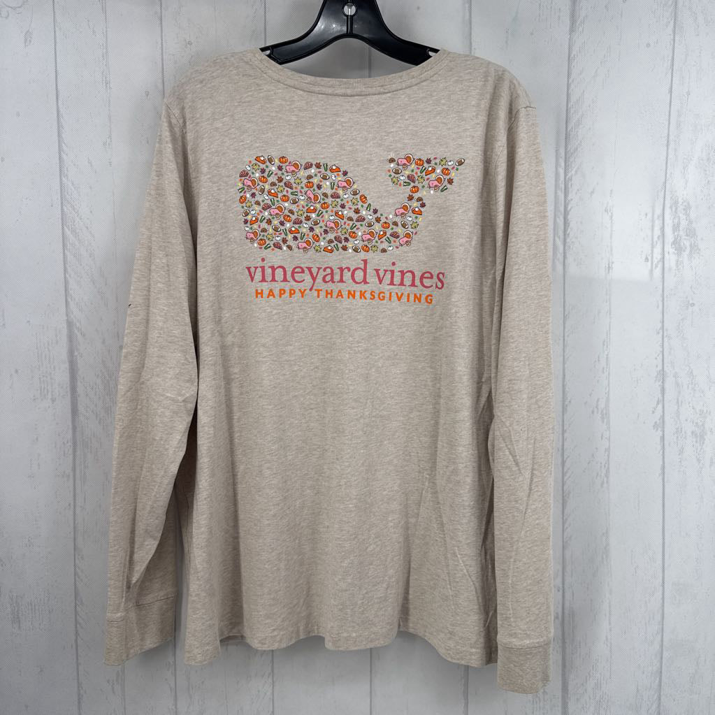 XL crewneck graphic l/s tee