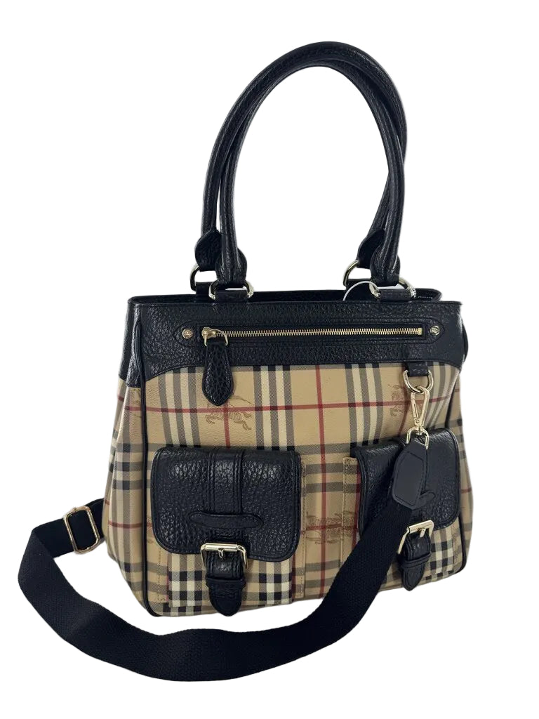 Haymarket Check Pocket Tote