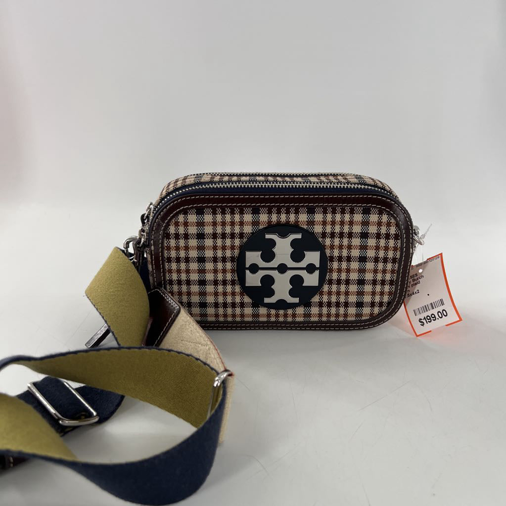 mini plaid crossbody