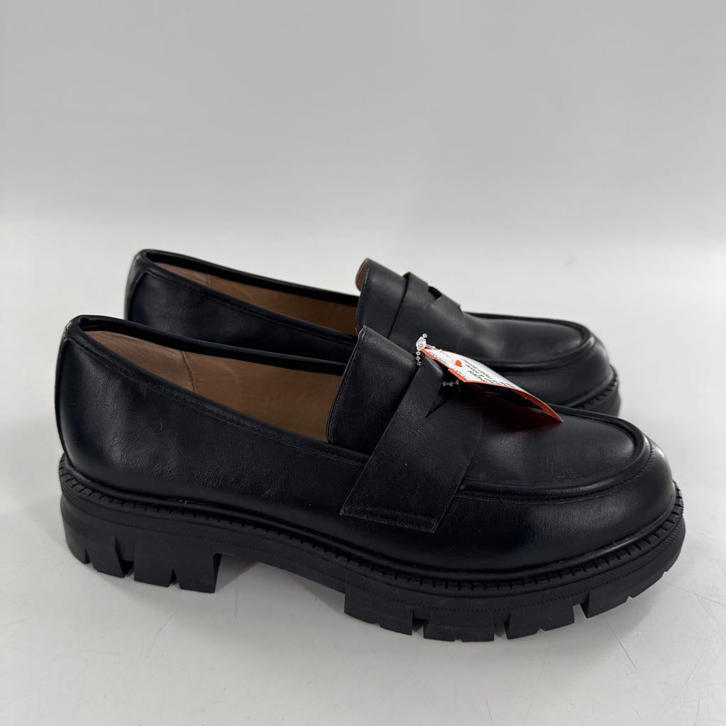 8.5 vegan leather loafer