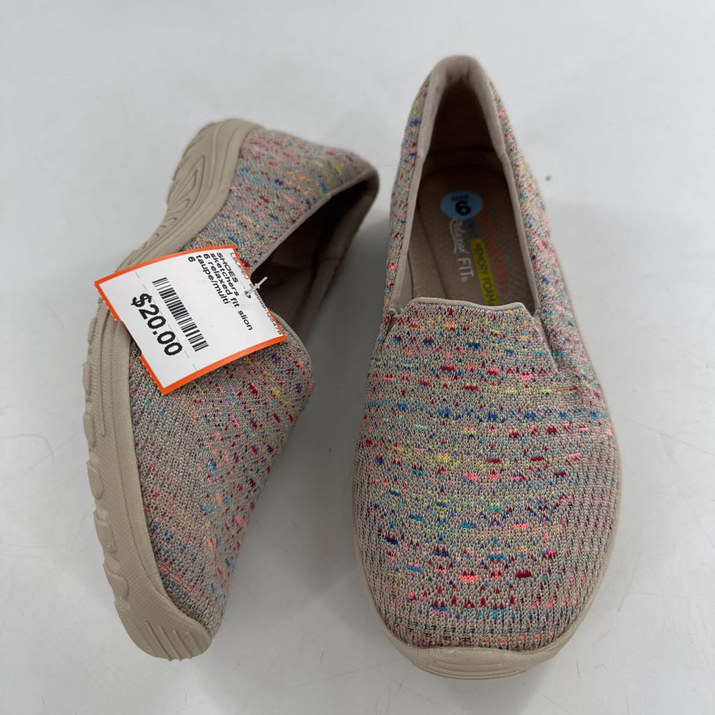 6 relaxed fit slion shoes